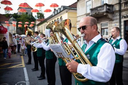 S soncem obsijan drugi festivalski dan 50. Dnevov narodnih noš in oblačilne dediščine v Kamniku (2)